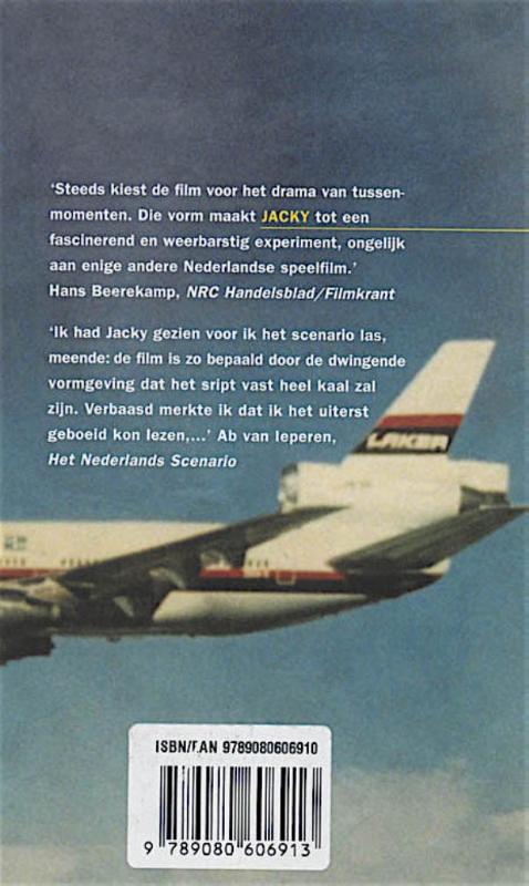 Achterkant van Jacky