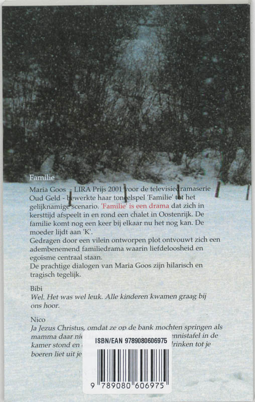 Achterkant van Familie