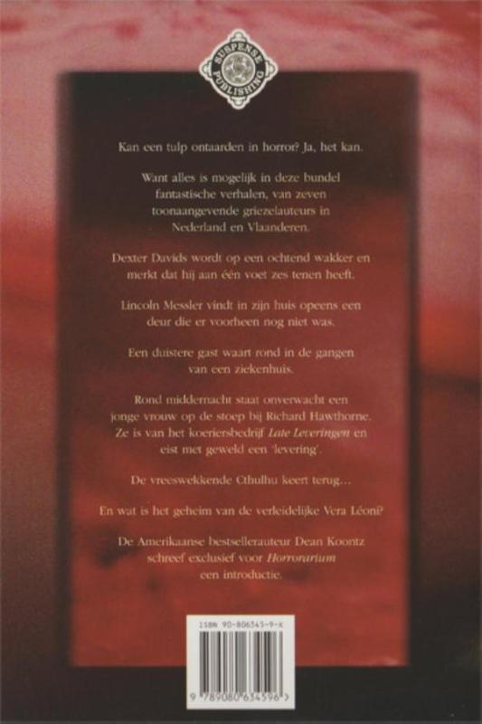 Achterkant van Horrorarium