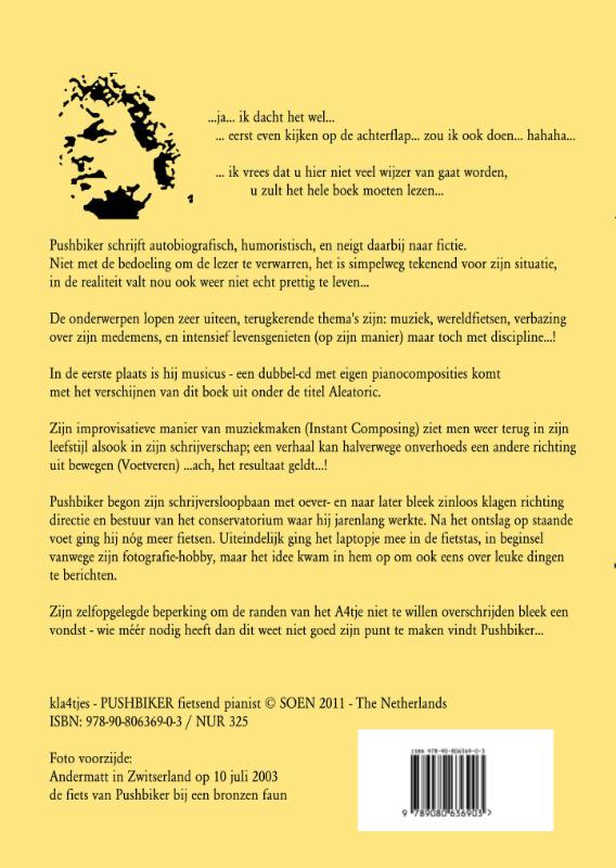 Achterkant van kla4tjes