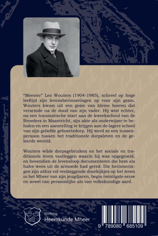 Achterkant van Herinneringen uit mijn leven
