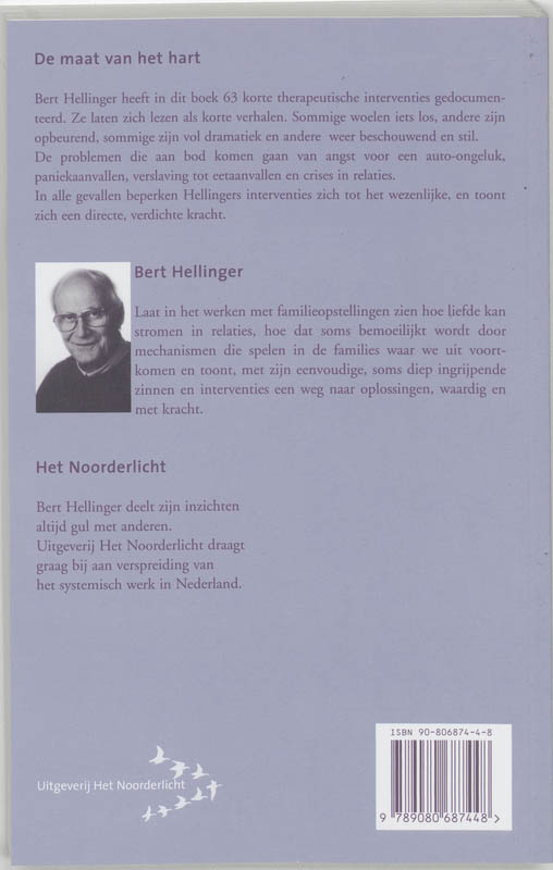 Achterkant van De maat van het hart