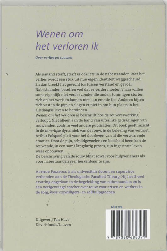 Achterkant van Wenen om het verloren ik
