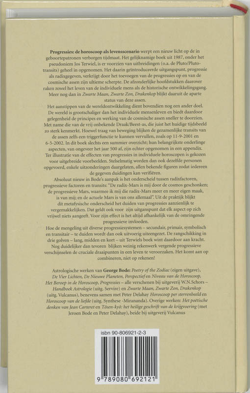 Achterkant van Progressies