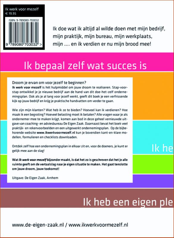 Achterkant van Ik werk voor mezef