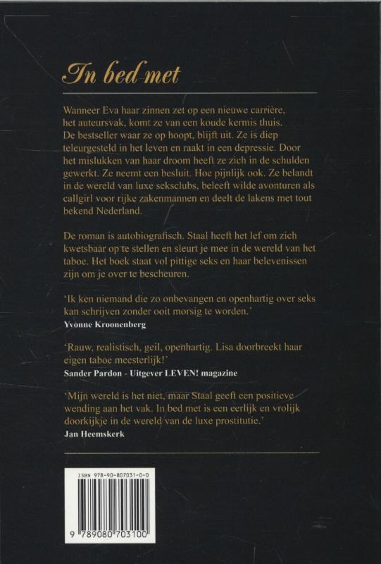 Achterkant van In bed met
