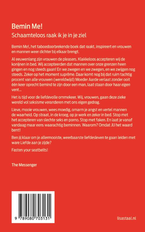 Achterkant van Bemin me!