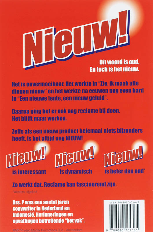 Achterkant van Nieuw!