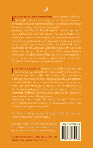 Achterkant van De sabbat & vernieuwing van de moderne mens
