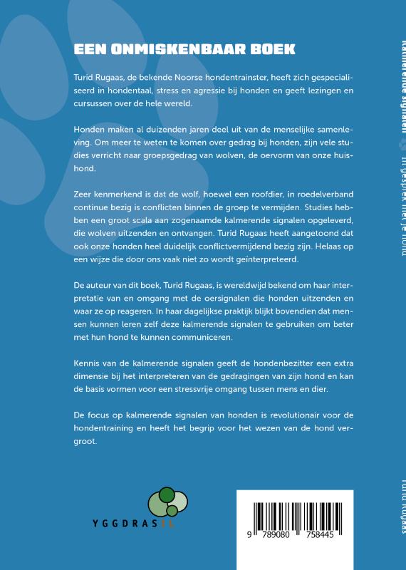 Achterkant van Kalmerende Signalen