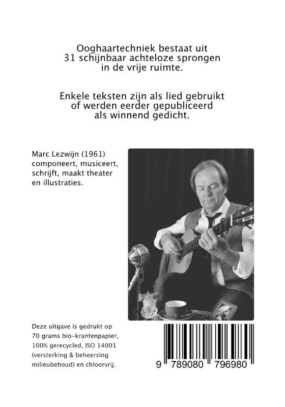 Achterkant van ooghaartechniek