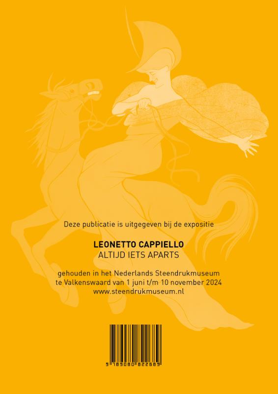 Achterkant van Leonetto Cappiello