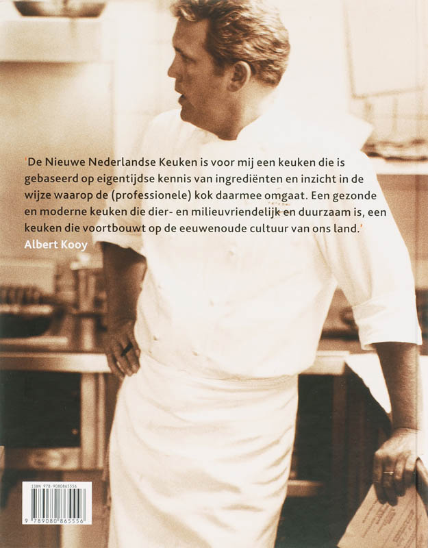 Achterkant van De Nieuwe Nederlandse Keuken
