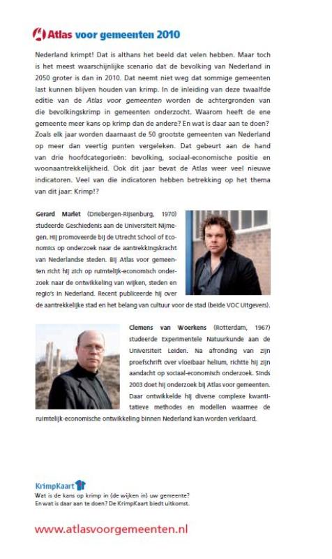 Achterkant van 2010