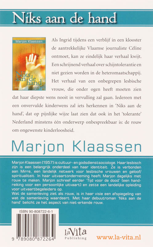 Achterkant van Niks aan de hand