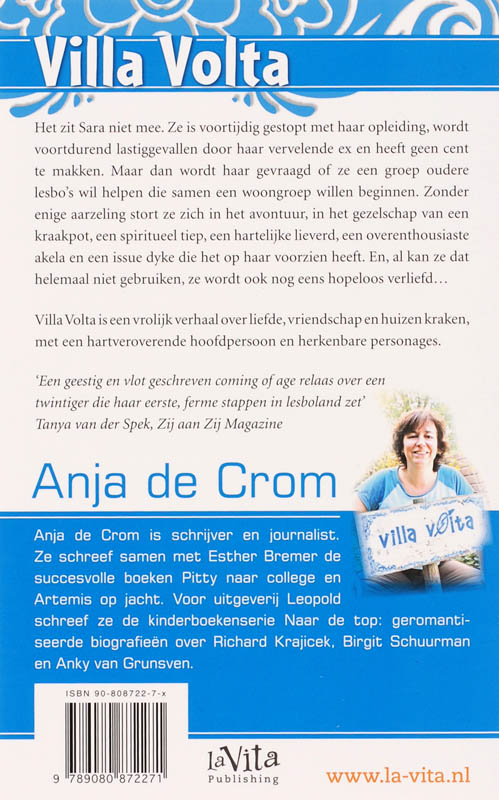 Achterkant van Villa Volta