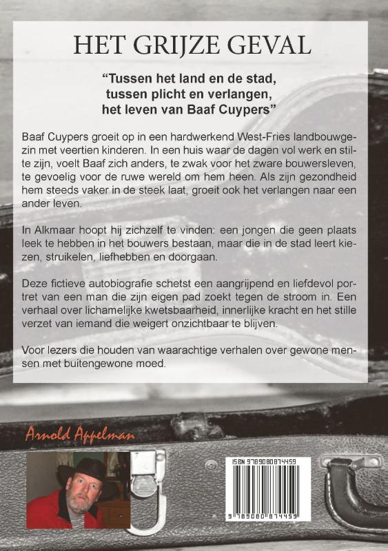 Achterkant van Het Grijze Geval