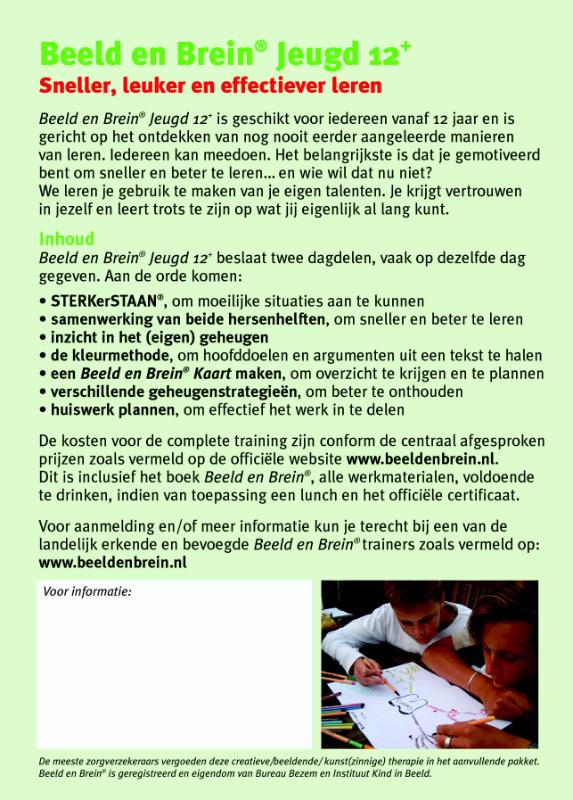 Achterkant van Beeld en Brein