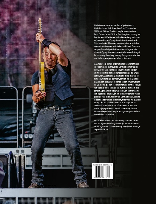 Achterkant van Springsteen in Nederland