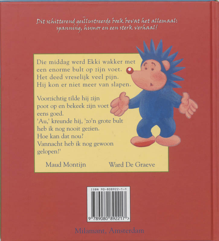 Achterkant van Ekki pikt het niet