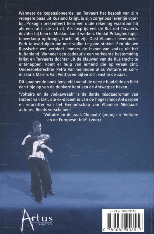 Achterkant van Vodkawraak