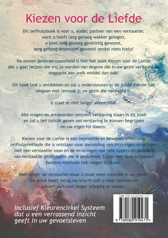 Achterkant van Kiezen voor de Liefde