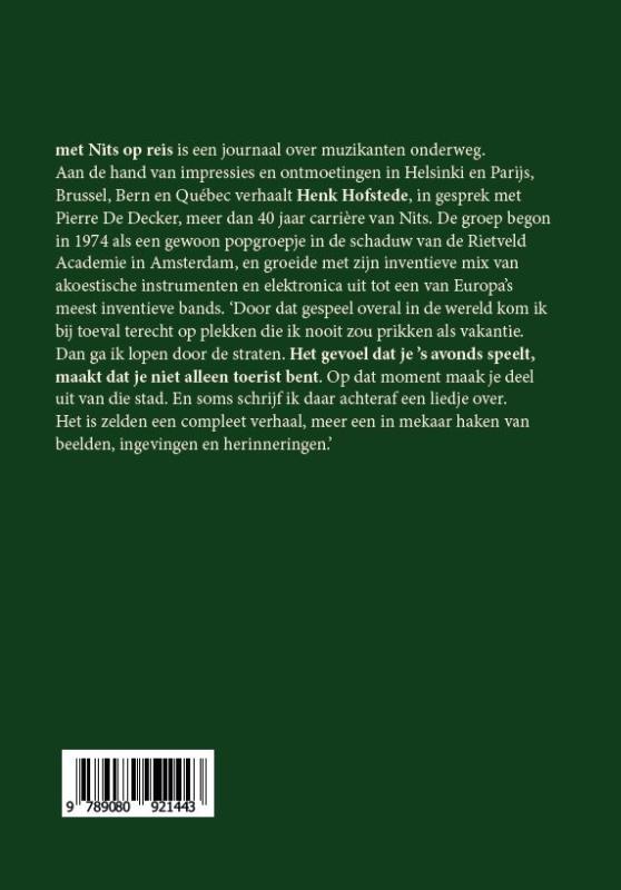 Achterkant van Met Nits op reis