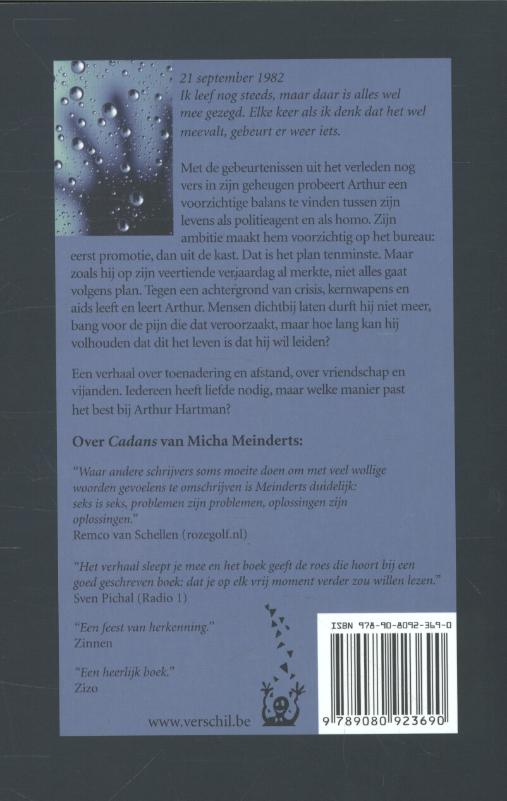 Achterkant van Dubbel leven