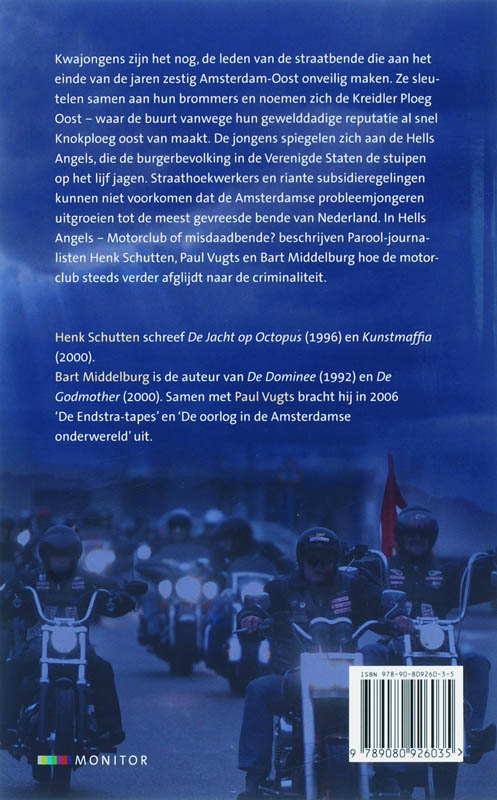 Achterkant van Hells Angels
