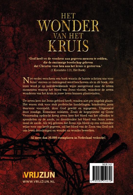Achterkant van Het wonder van het kruis