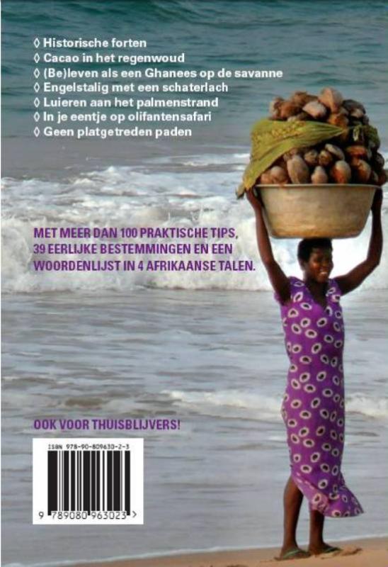 Achterkant van Ervaar Ghana
