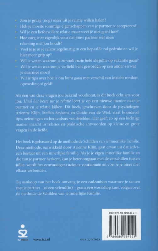 Achterkant van Haal het beste uit je relatie