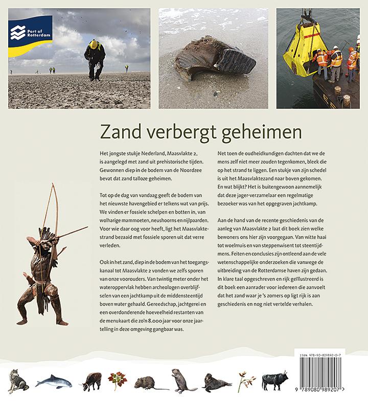 Achterkant van Schatten van het mammoetstrand