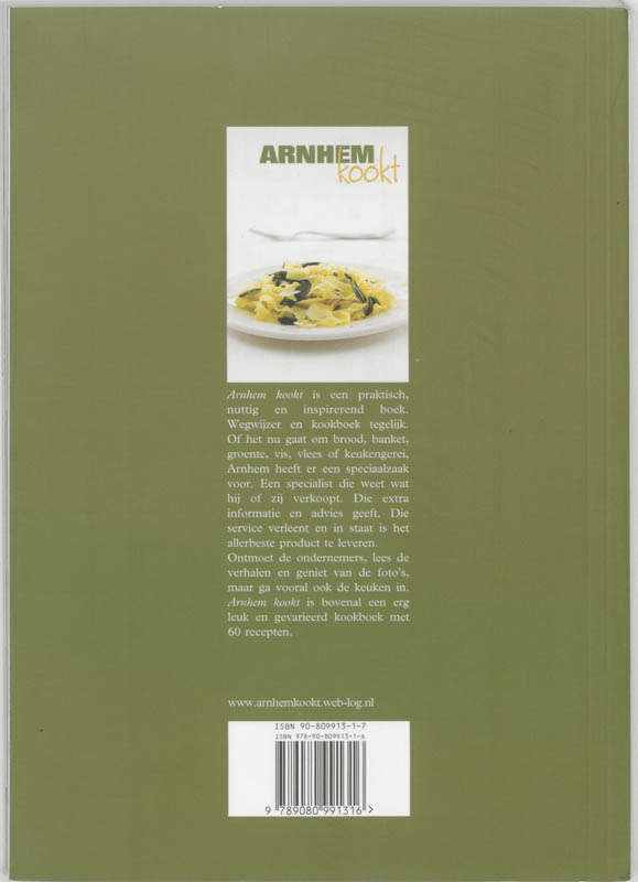 Achterkant van Arnhem Kookt