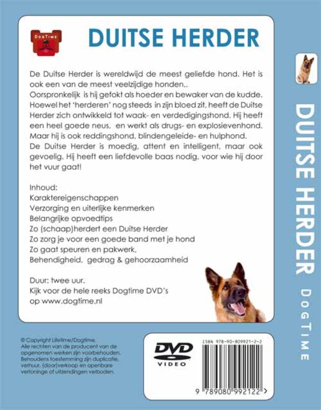 Achterkant van De Duitse Herder
