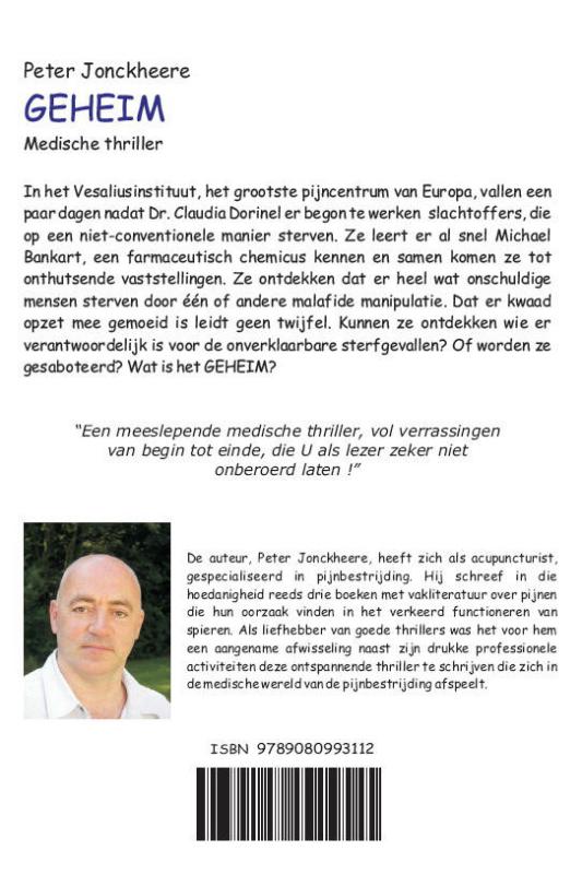 Achterkant van Geheim