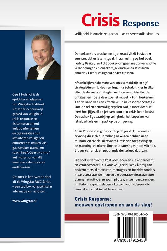 Achterkant van Crisis response