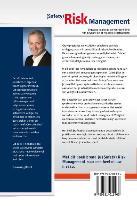 Achterkant van (Safety) Risk management