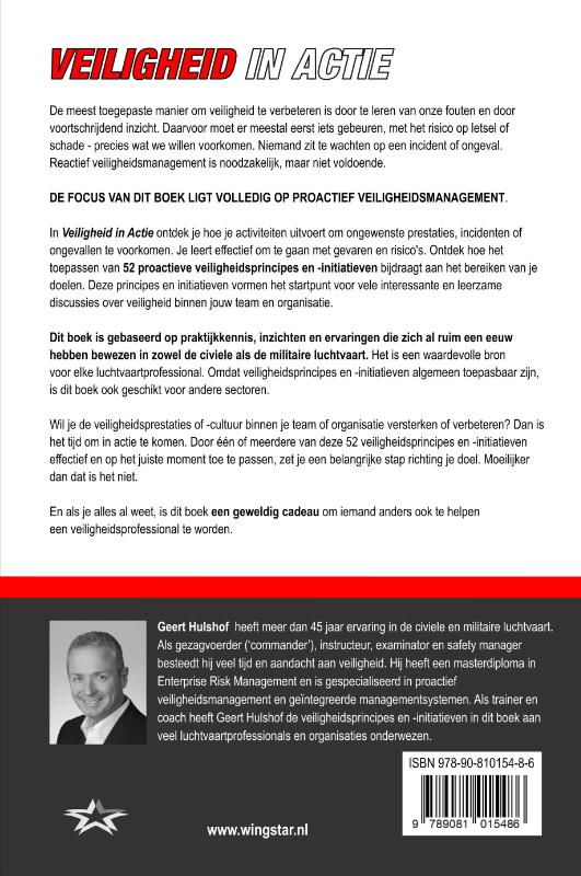 Achterkant van Veiligheid in actie