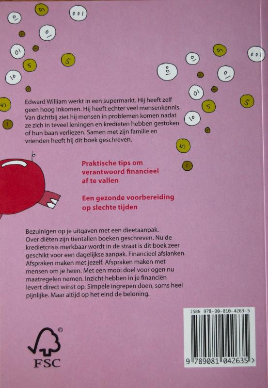 Achterkant van Het Euro - dieet