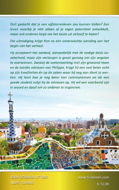 Achterkant van 5 sterren