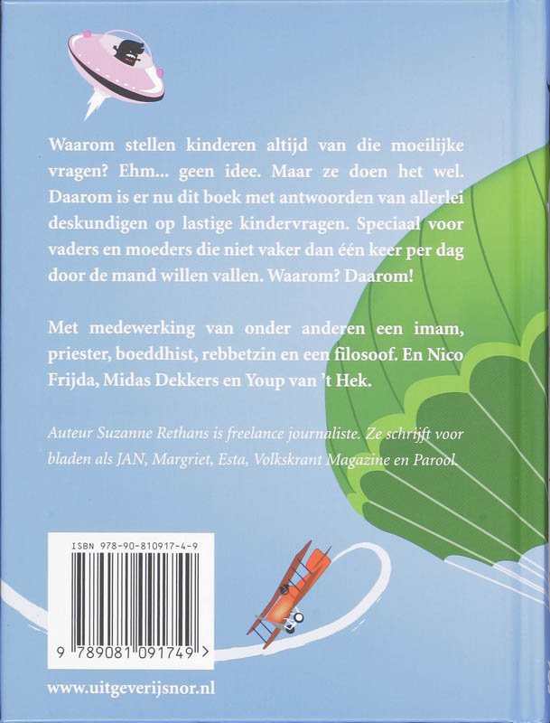 Achterkant van Daarom!