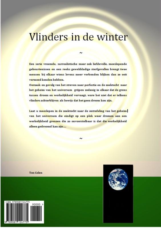 Achterkant van Vlinders in de winter