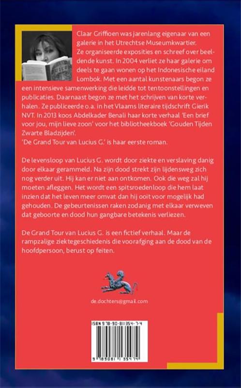 Achterkant van de Grand Tour van Lucius G.