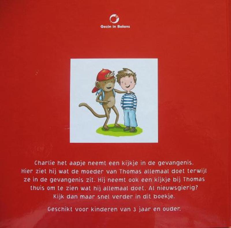Achterkant van Een mama in de gevangenis