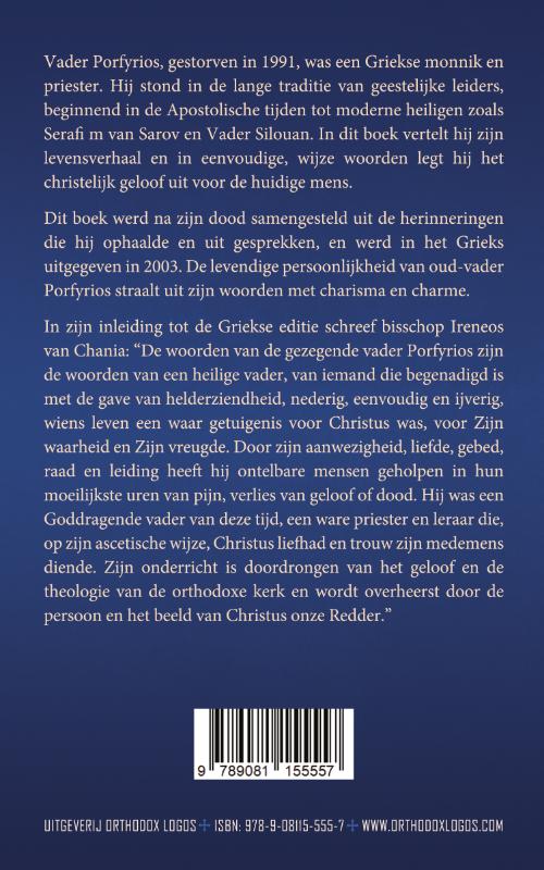 Achterkant van Geraakt door God's liefde