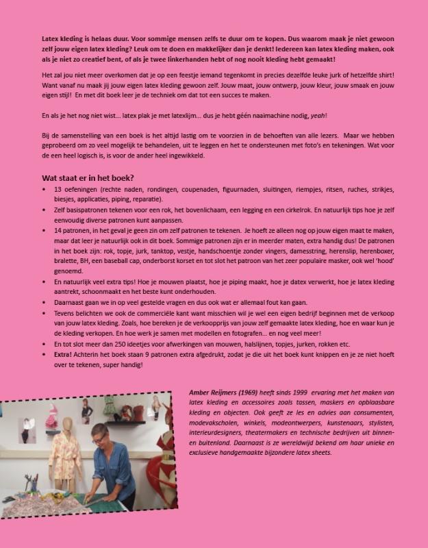 Achterkant van Hoe maak je latex kleding?