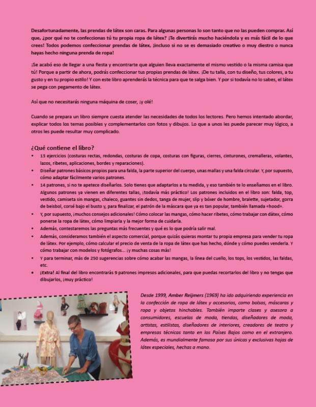 Achterkant van ¿Cómo hacer ropa de látex?