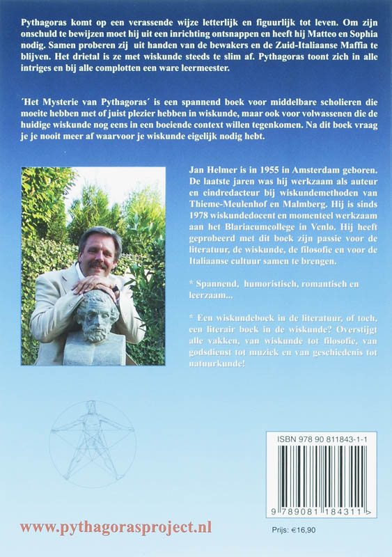 Achterkant van Het mysterie van Pythagoras