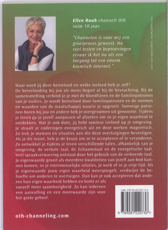 Achterkant van Ontdek je eigen invloed